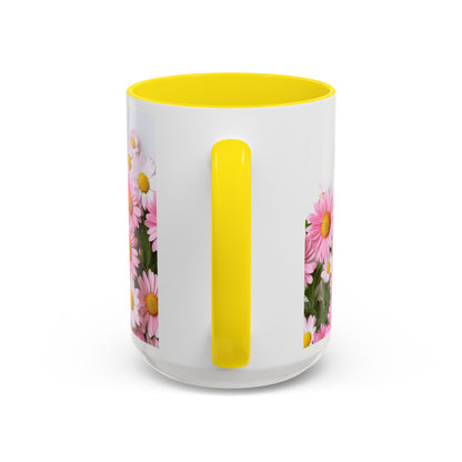 Mother's Day Butterfly Coffee Mug — "Happy Mother's Day" Floral 11/15oz Accent Mug