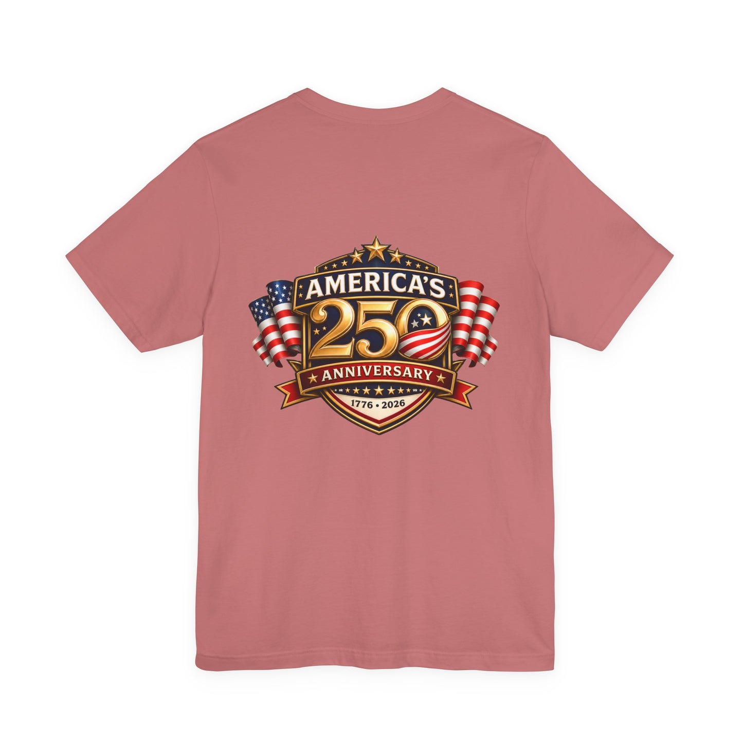 America's 250th Anniversary T-Shirt – 1776–2026 Patriotic USA Flag Tee