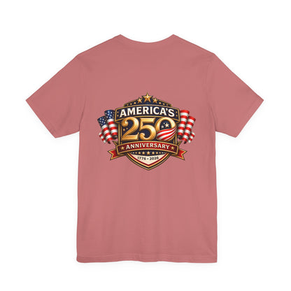 America's 250th Anniversary T-Shirt – 1776–2026 Patriotic USA Flag Tee