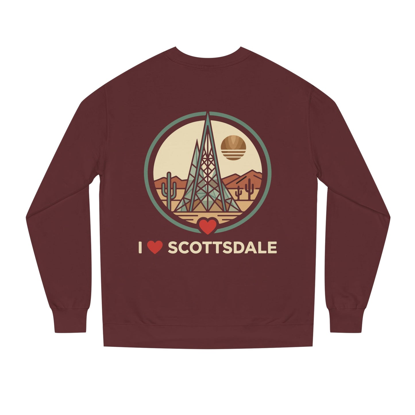 I  Scottsdale Sweatshirt — Desert Retro Crewneck