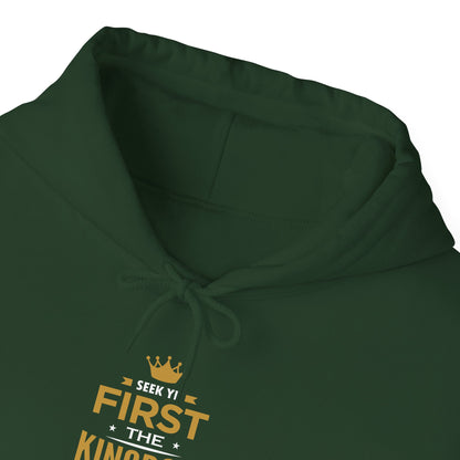Seek Yek First The Kingdom Of God Matthew 6 : 33 Hoodie