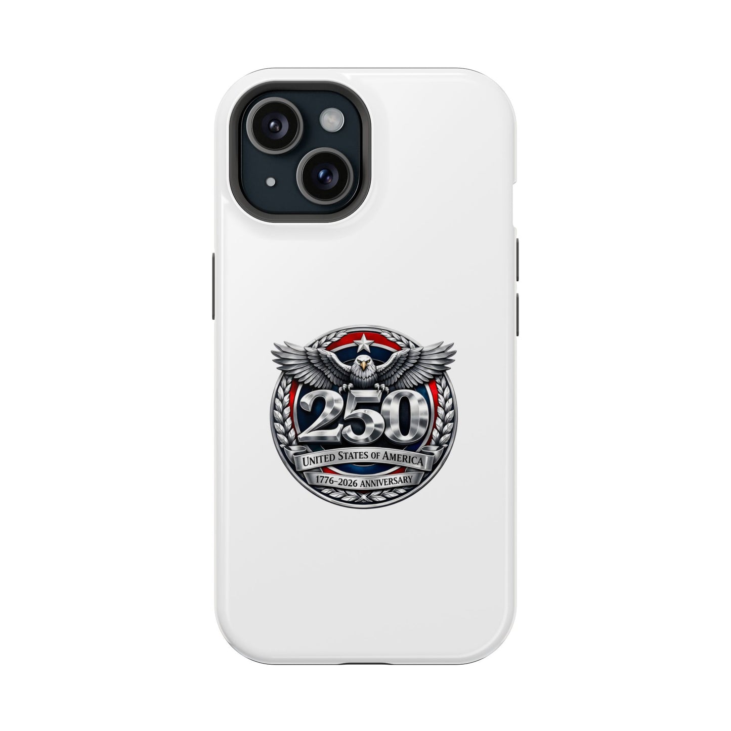 iPhone Magnetic Impact Case — 250th Anniversary Eagle Badge Design