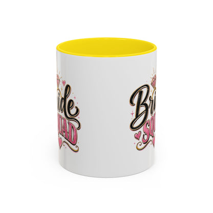 Bride Squad Coffee Mug — Bachelorette Party Gift, Bridal Shower Accent Mug