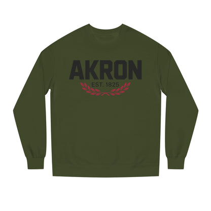 Akron Est. 1825 Crewneck Sweatshirt — Vintage City Pride Pullover