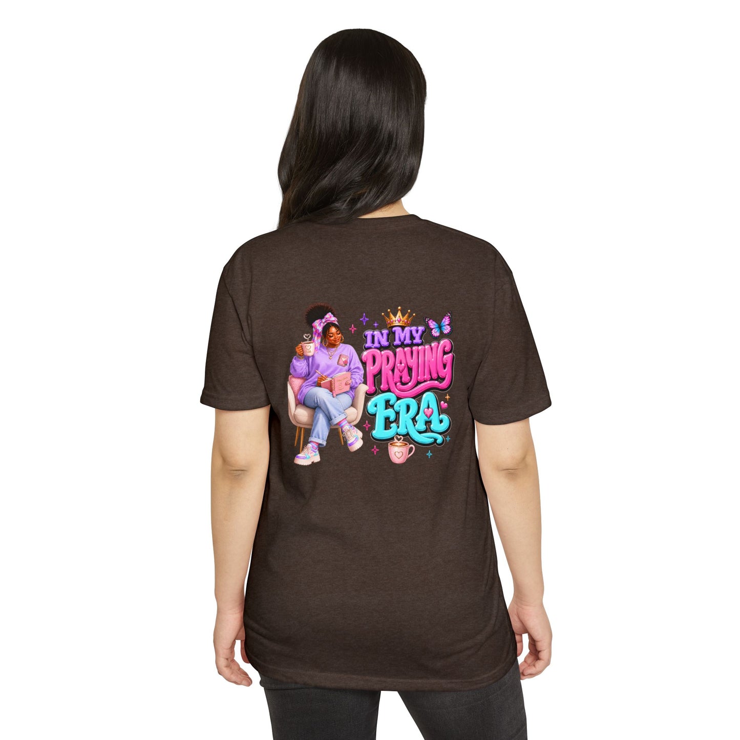 T-Shirt — "In My Praying Era" Feminine Faith Graphic Tee