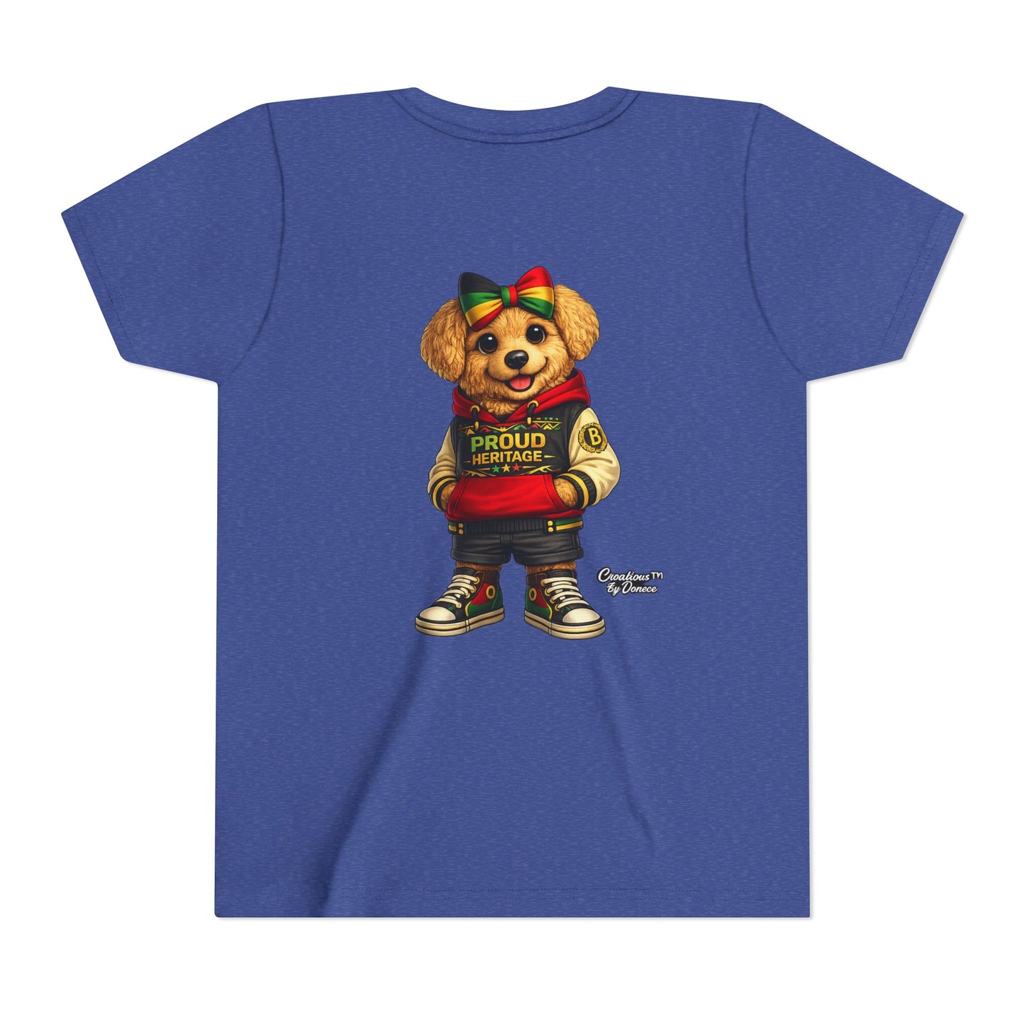 Kids Rasta Bear 'Proud Heritage' Tee