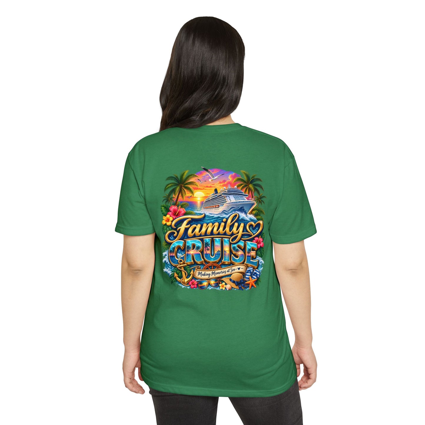 Family Cruise T-Shirt — Tropical Vacation Crew Cruise Shirt