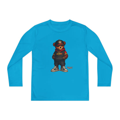 Kids Bear Graphic Long Sleeve Tee — Urban Streetwear Youth Shirt