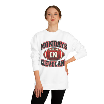 Mondays In Cleveland Football Sweatshirt