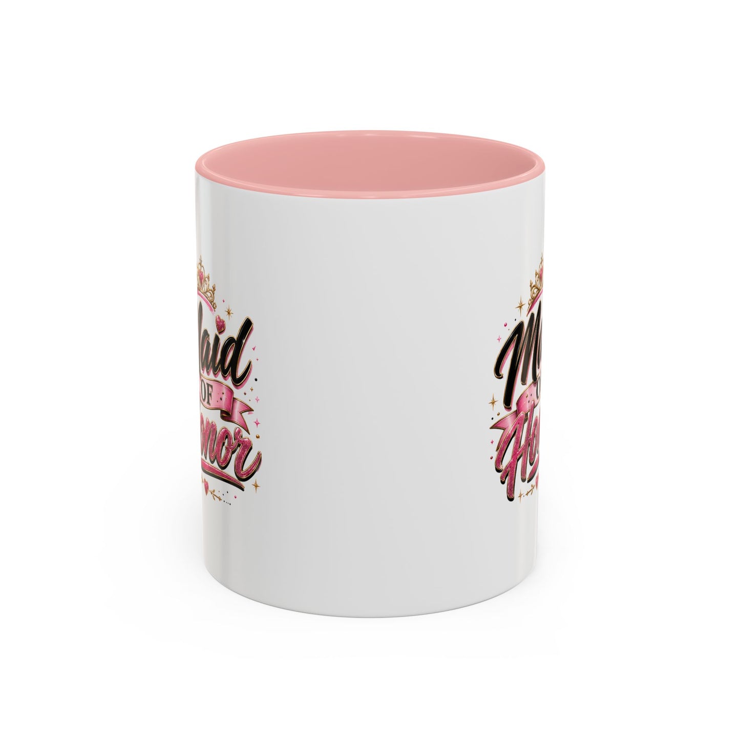 Maid of Honor Accent Coffee Mug — Bridal Party Gift (11/15oz)