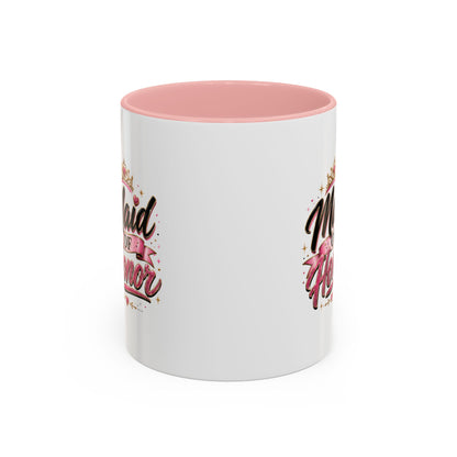 Maid of Honor Accent Coffee Mug — Bridal Party Gift (11/15oz)
