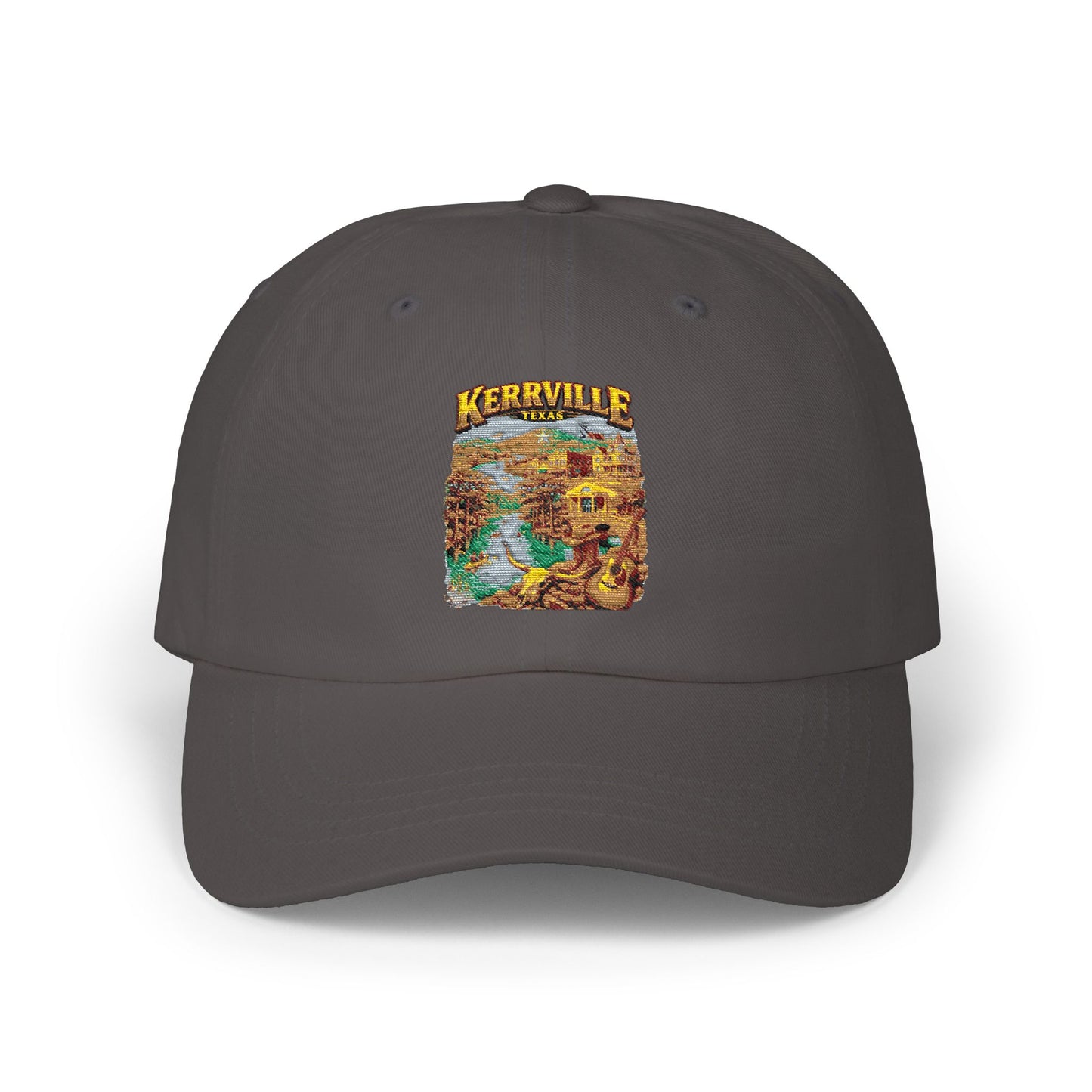 Dad Cap — Vintage Golden Lion Patch Graphic