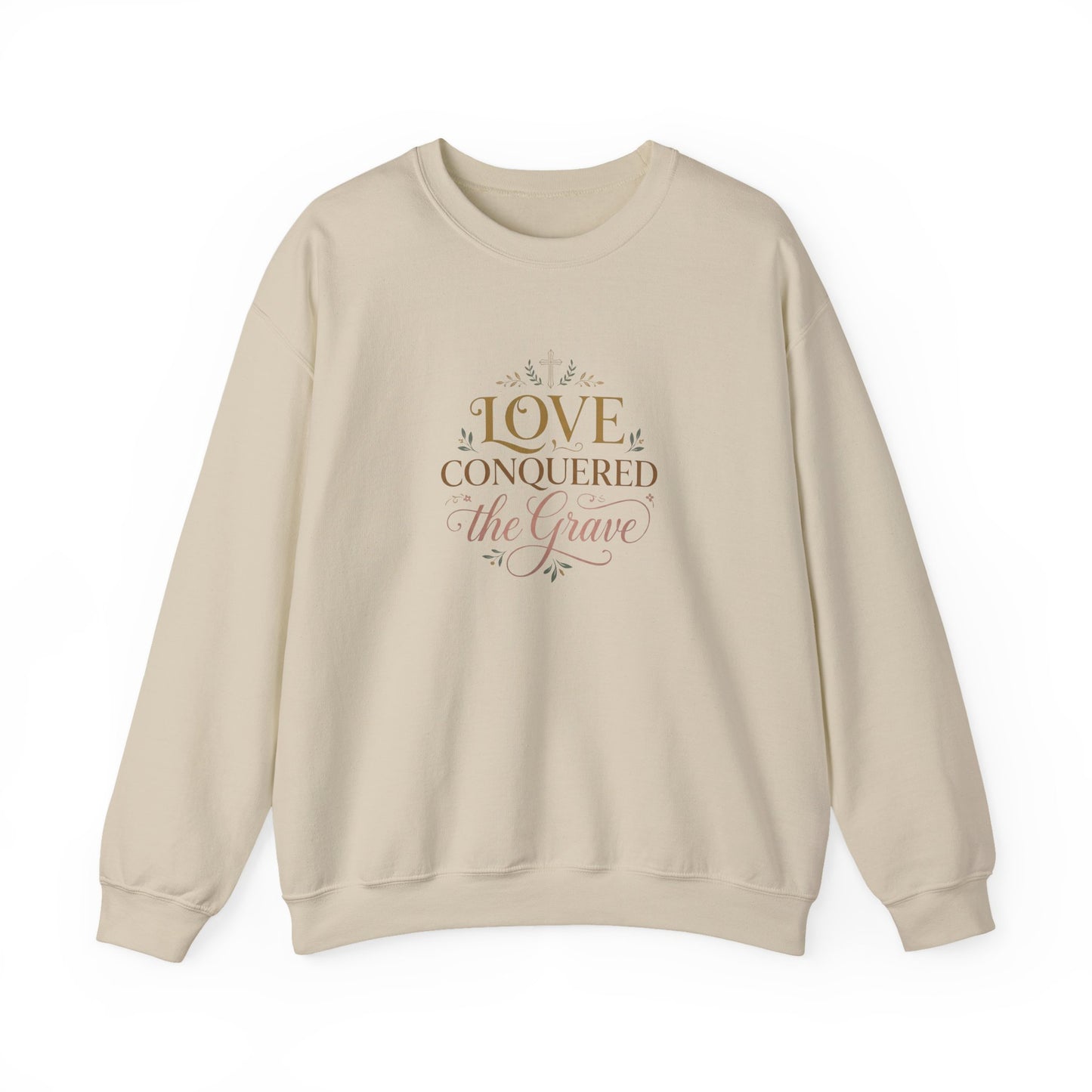 Love Conquered the Grave Crewneck Sweatshirt