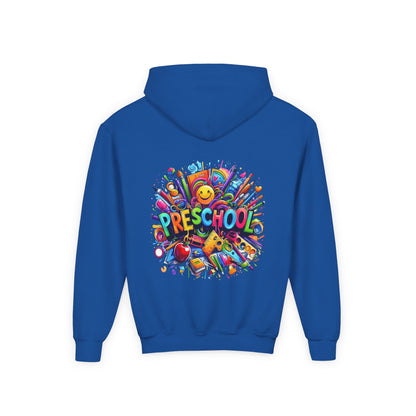 Preschool Kids Hoodie — Colorful Back-to-School Preschool Design