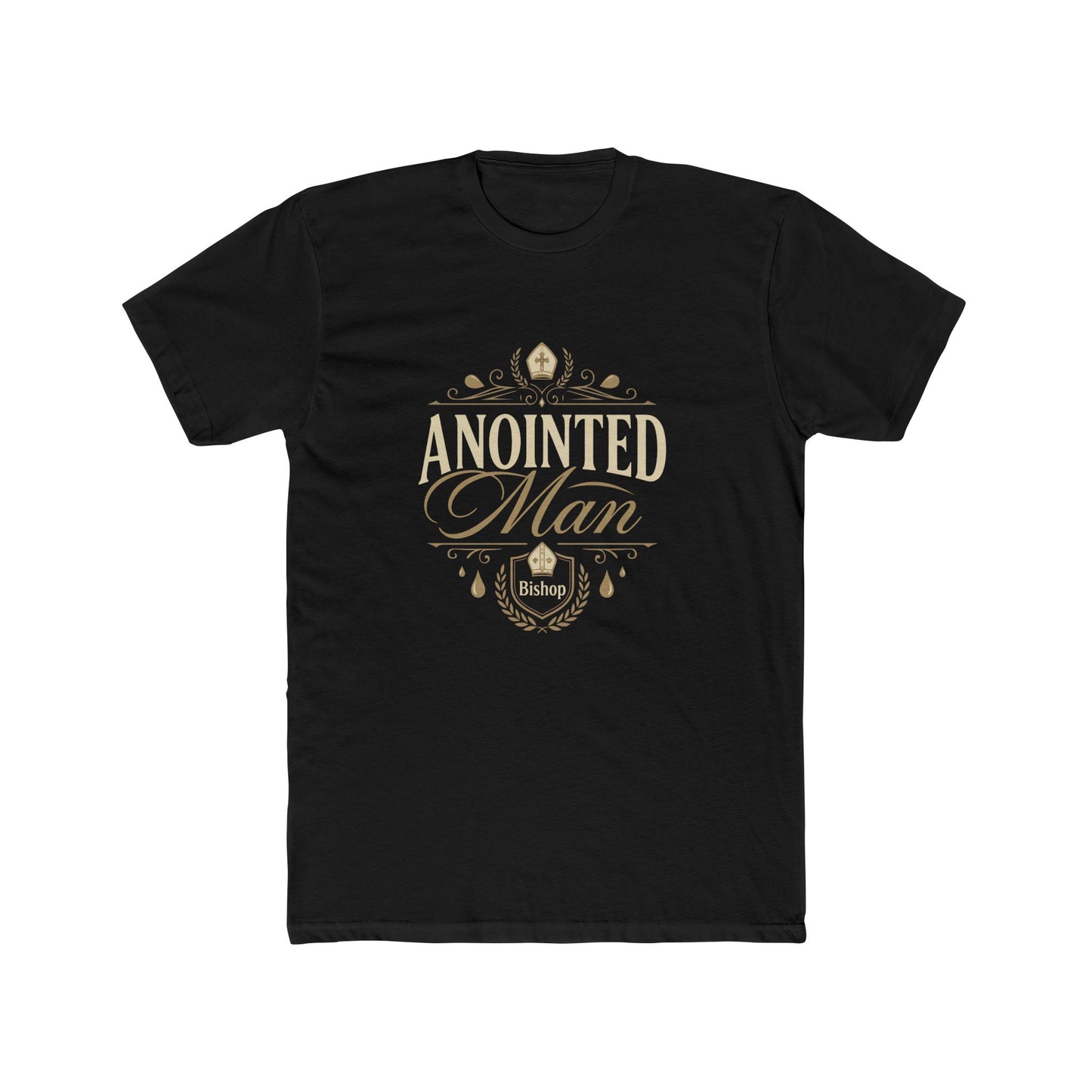 Anointed Man Tee — Christian Faith Graphic T-Shirt
