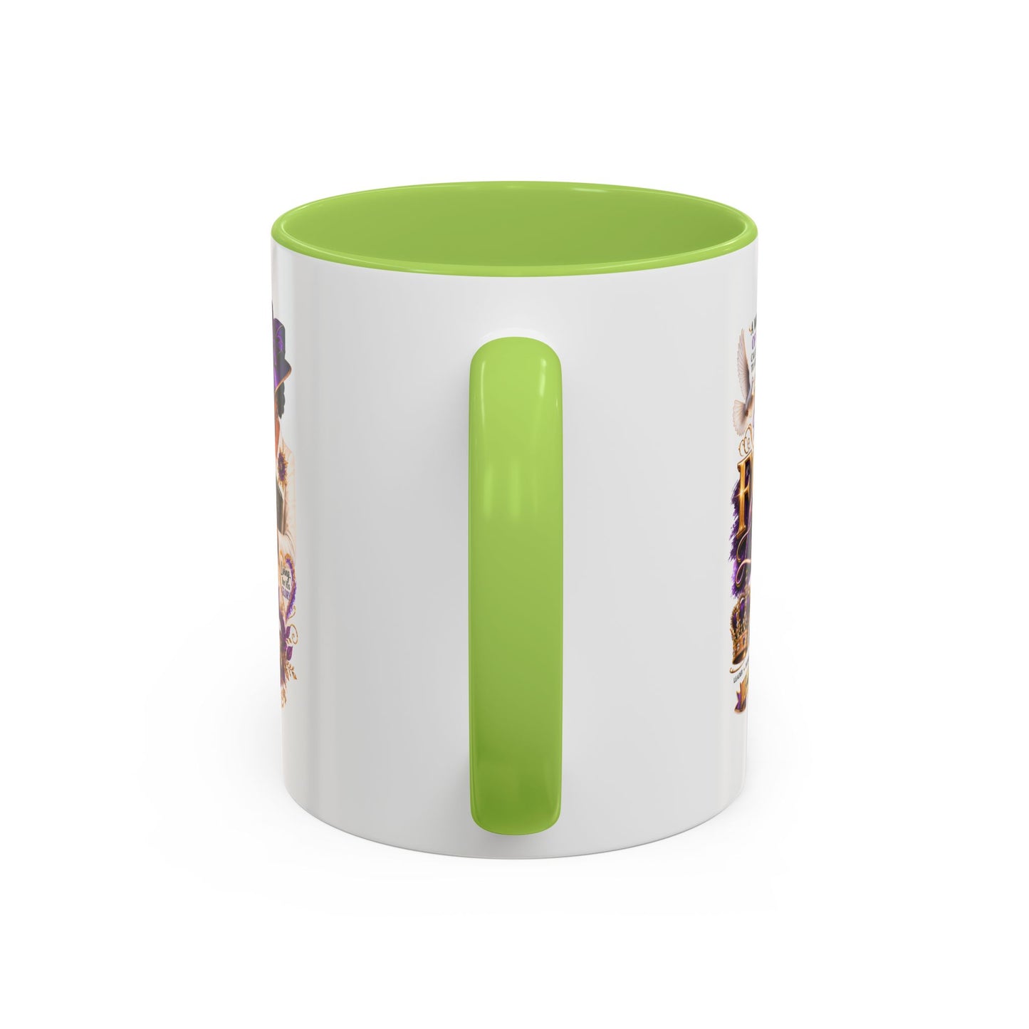 First Lady of Faith Accent Coffee Mug — Inspirational Christian Gift (11/15oz)