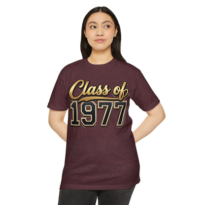 Class of 1977 T-Shirt — Retro Graduation Reunion Tee