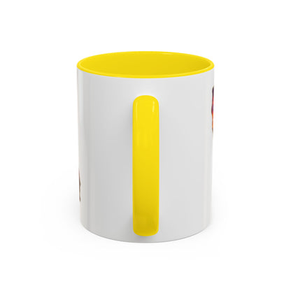 California State Shape Accent Mug – Golden Gate Sunset Coffee Cup (11/15oz)
