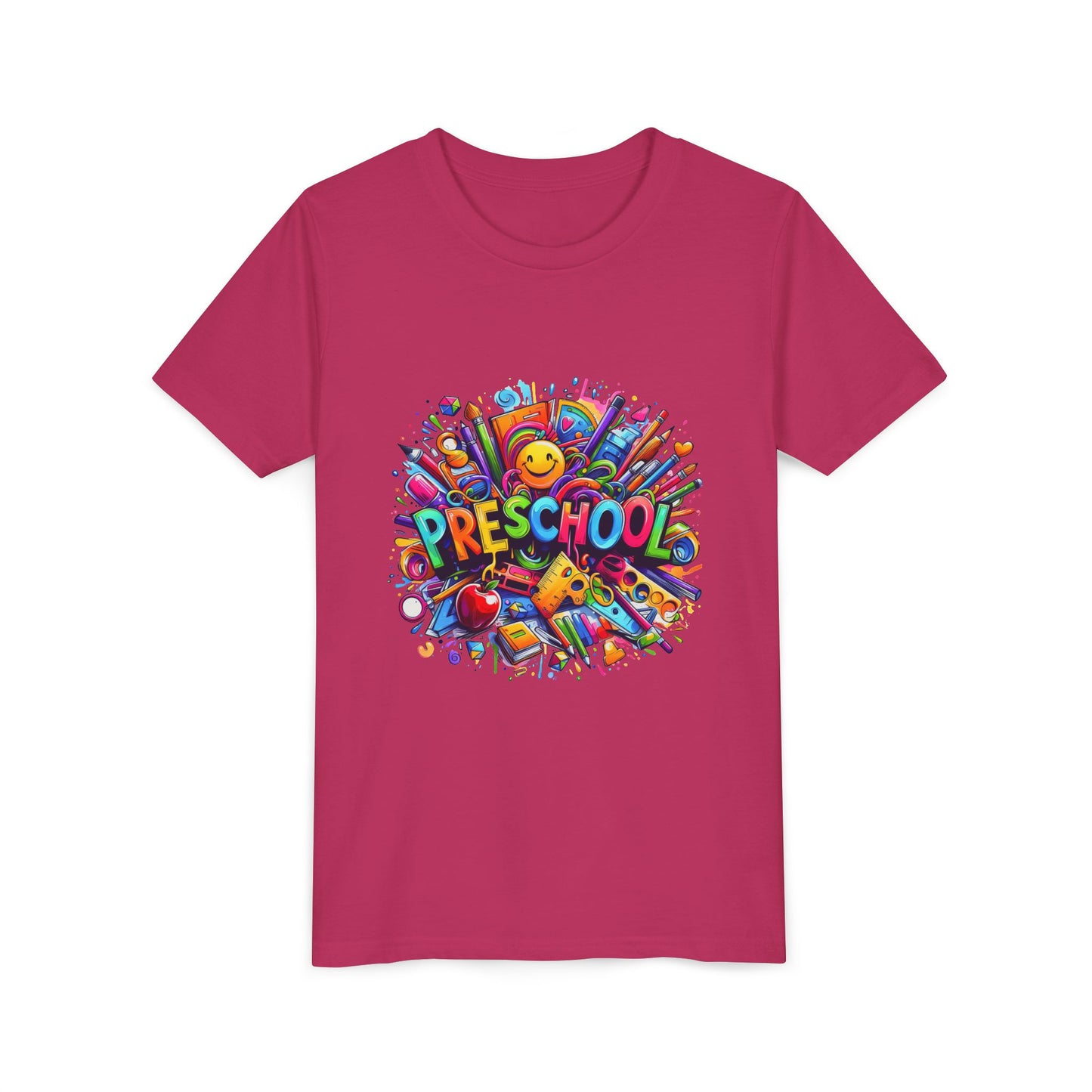 Preschool Kids T-Shirt — Colorful Preschool Design