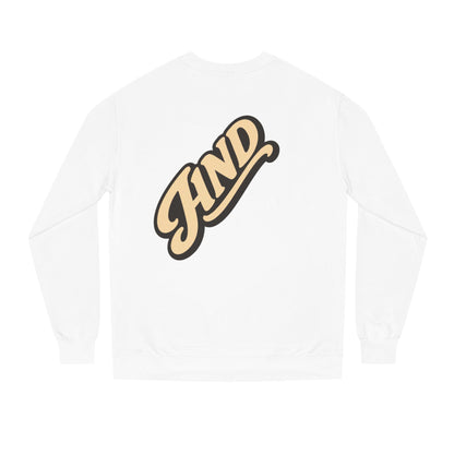 Kind Script Sweatshirt — Retro 'KIND' Graphic Crewneck