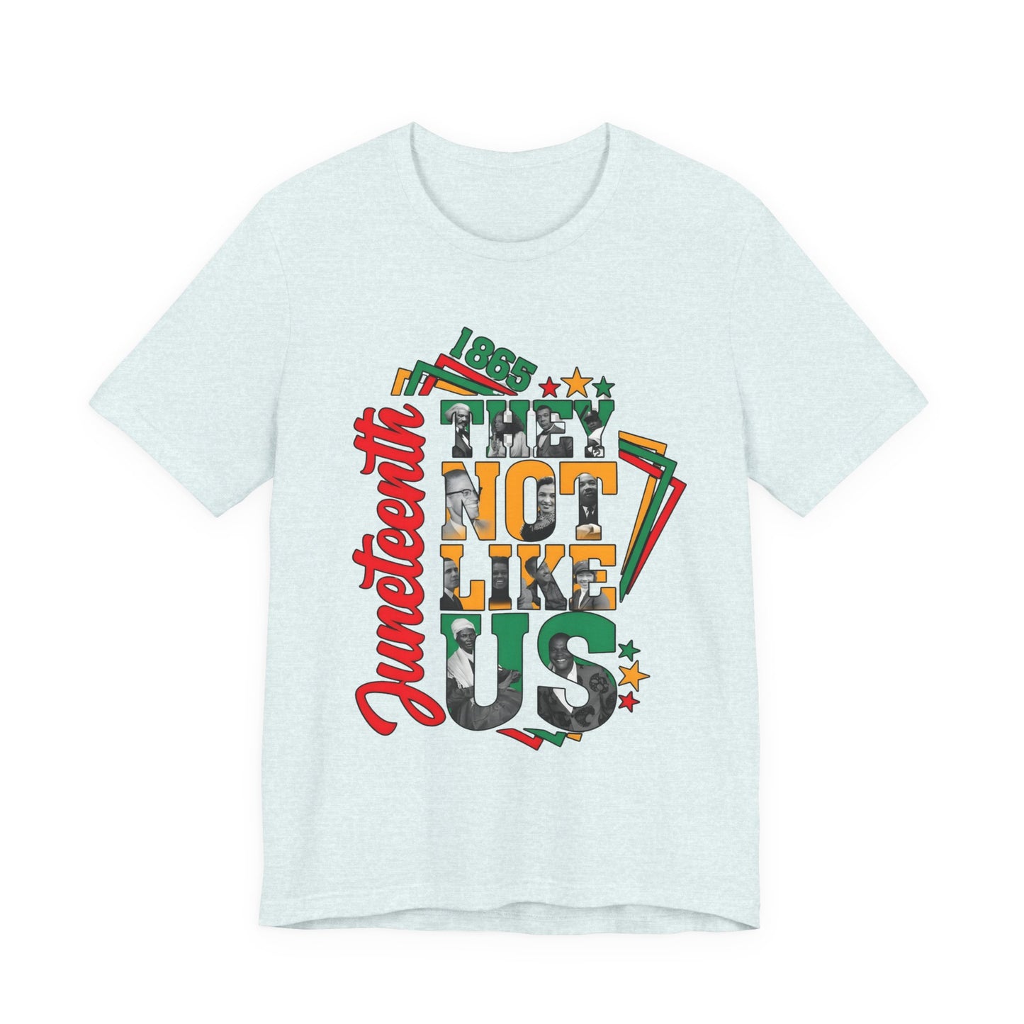 Juneteenth "They Not Like Us" Graphic Tee — Juneteenth Celebration T-Shirt