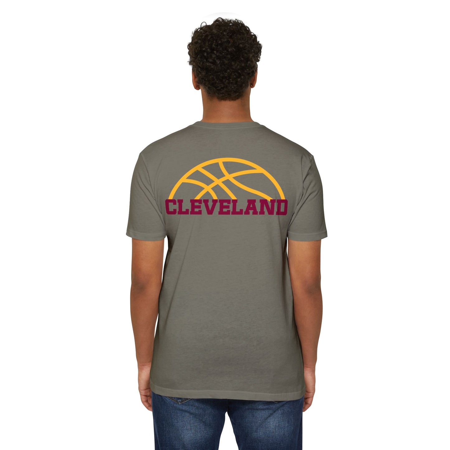 Cleveland  T-Shirt — Retro Hoop Team Tee