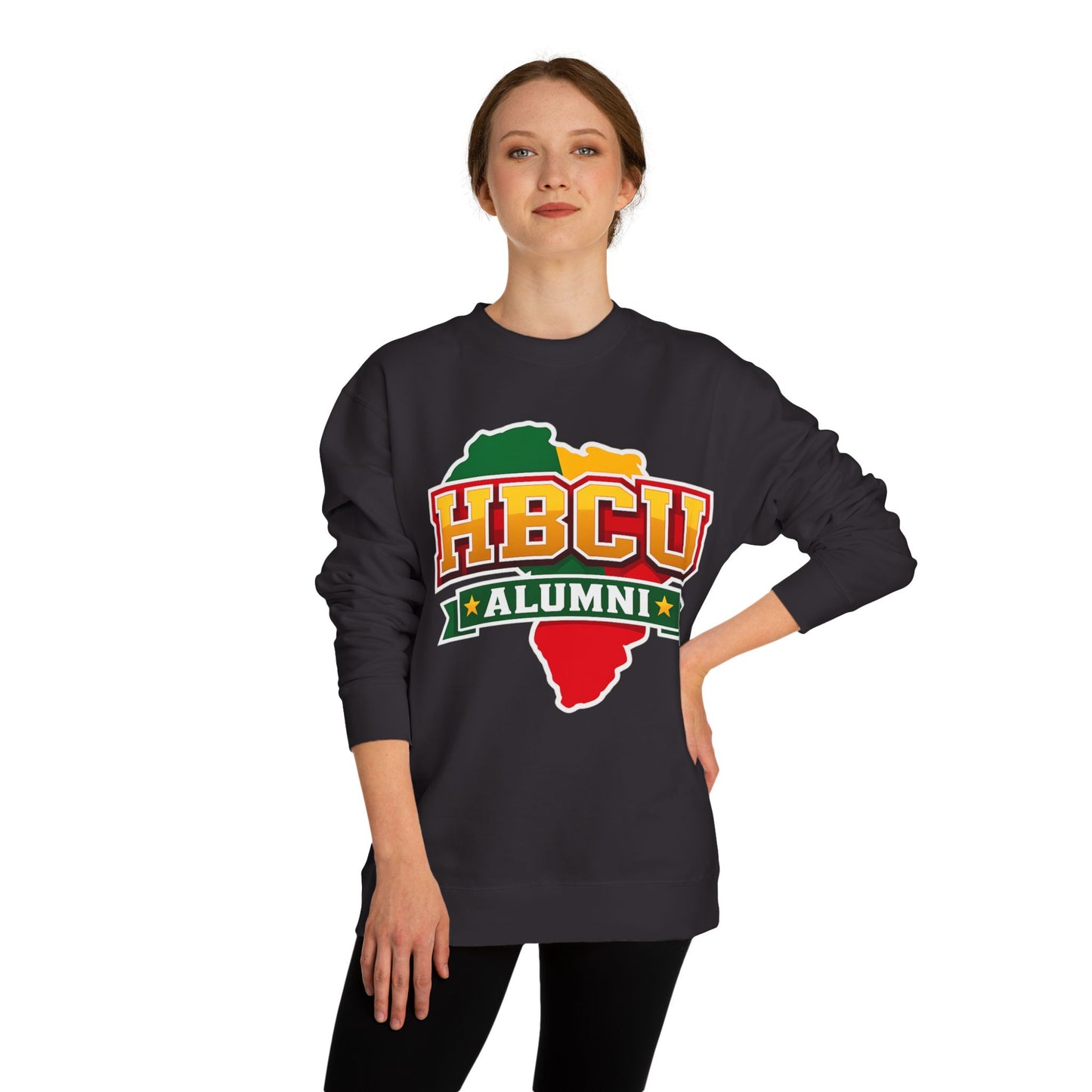 HBCU Alumni Sweatshirt — African Map Pride Crewneck