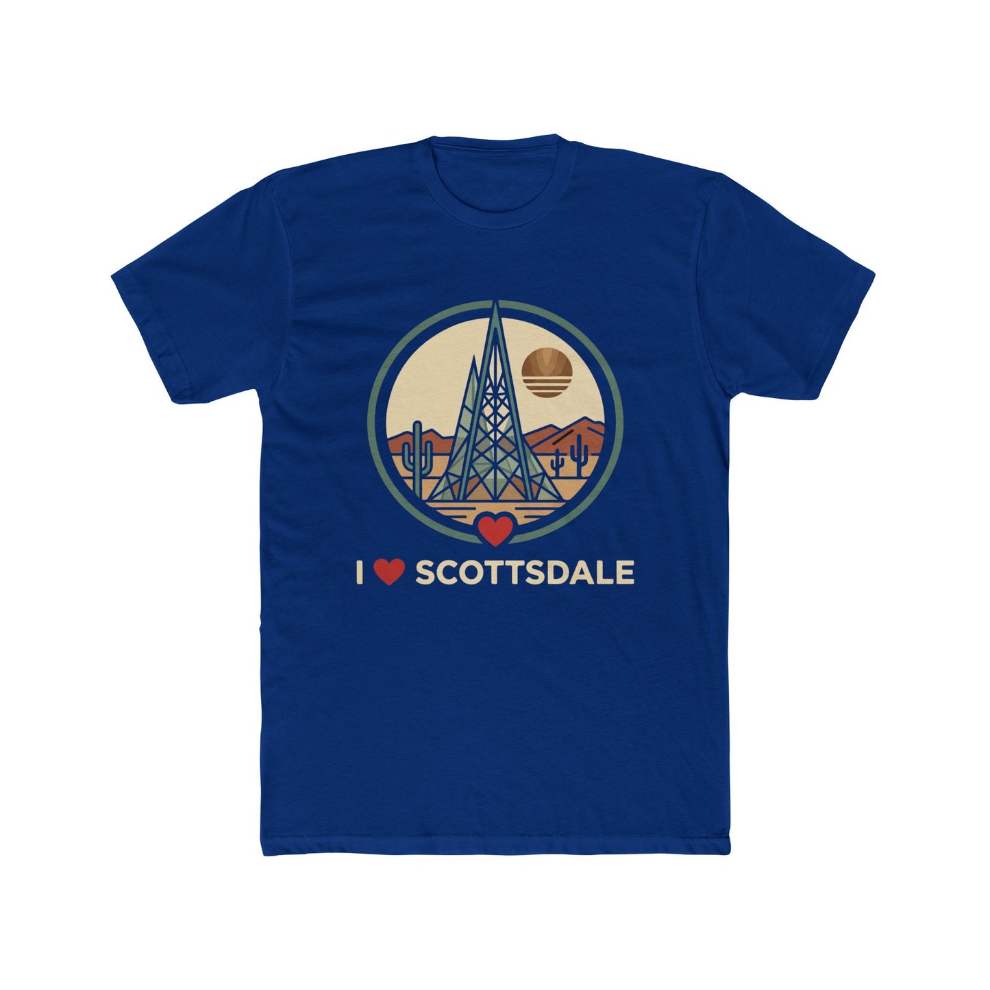 Scottsdale Retro Desert Tee — I  Scottsdale Graphic T-Shirt