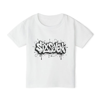 Toddler T-Shirt — Graffiti “SixSeven” Street Art Tee