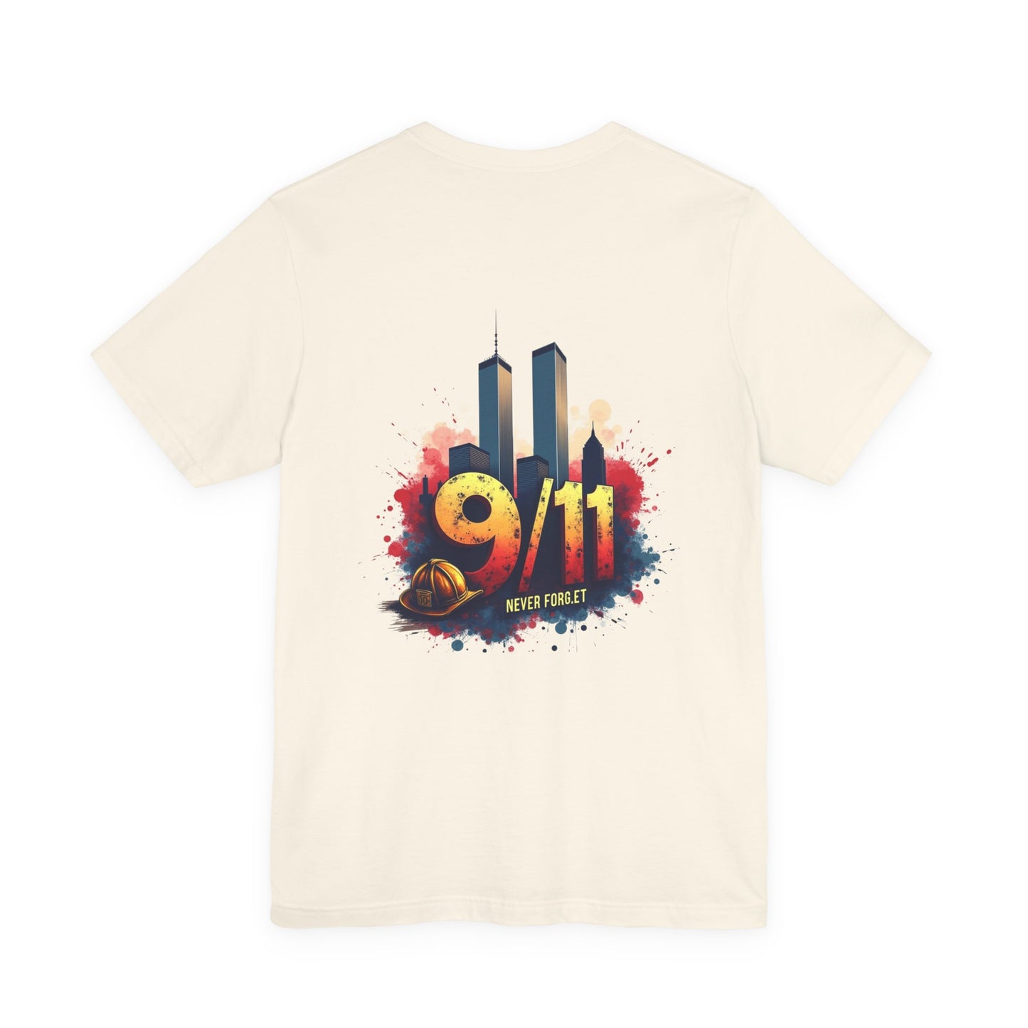 9/11 Memorial T-Shirt — Never Forget Tribute Tee