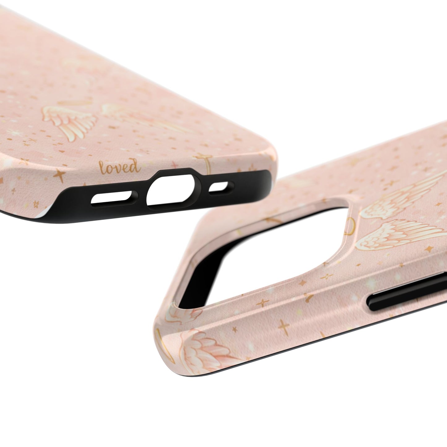 Faith & Grace Angels Phone Case | Christian floral iPhone Case
