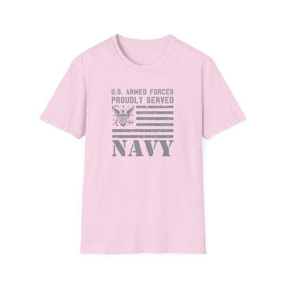U.S. Armed Forces Proudly Served Navy T-Shirt