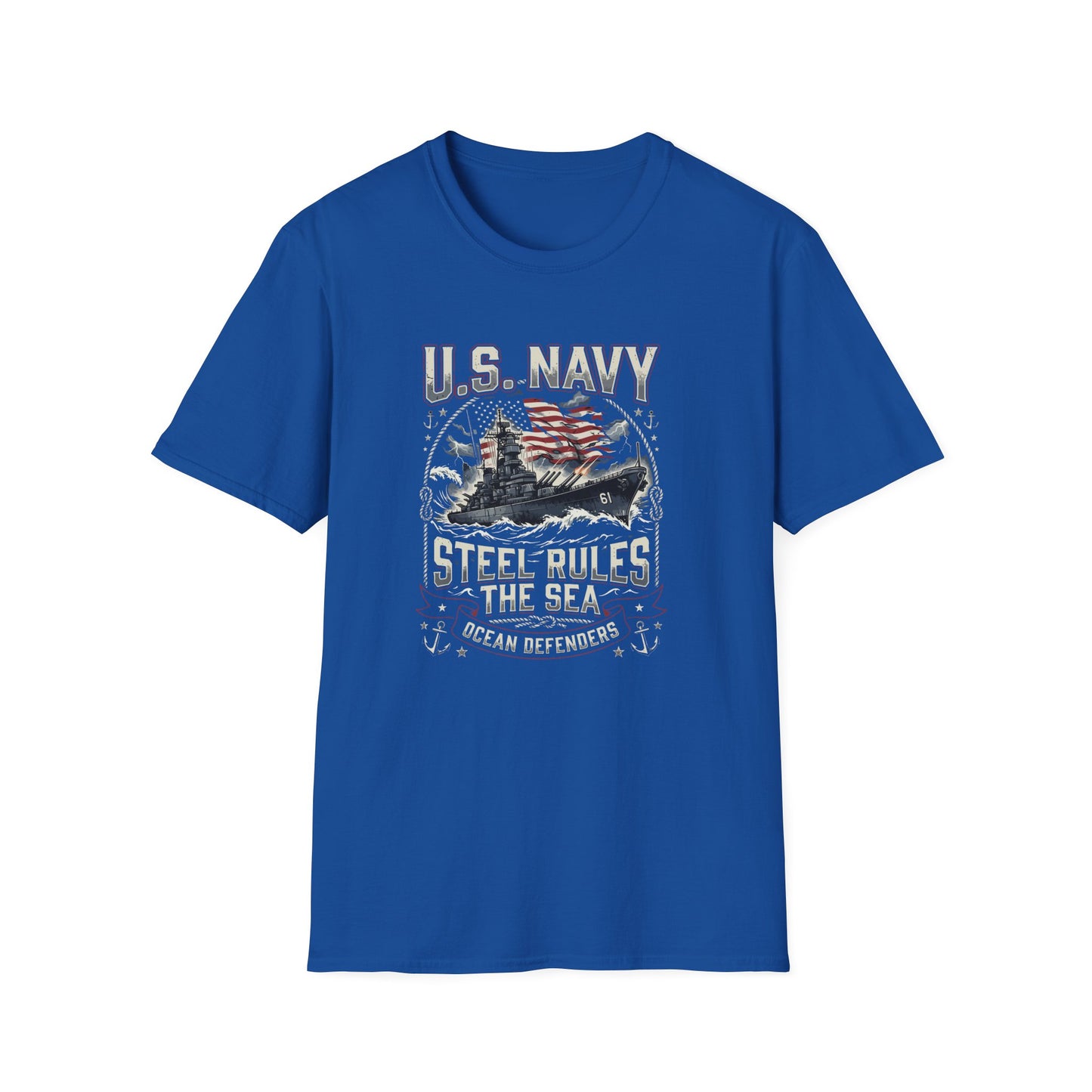 U.S. Navy Steel Rules the Sea T-Shirt