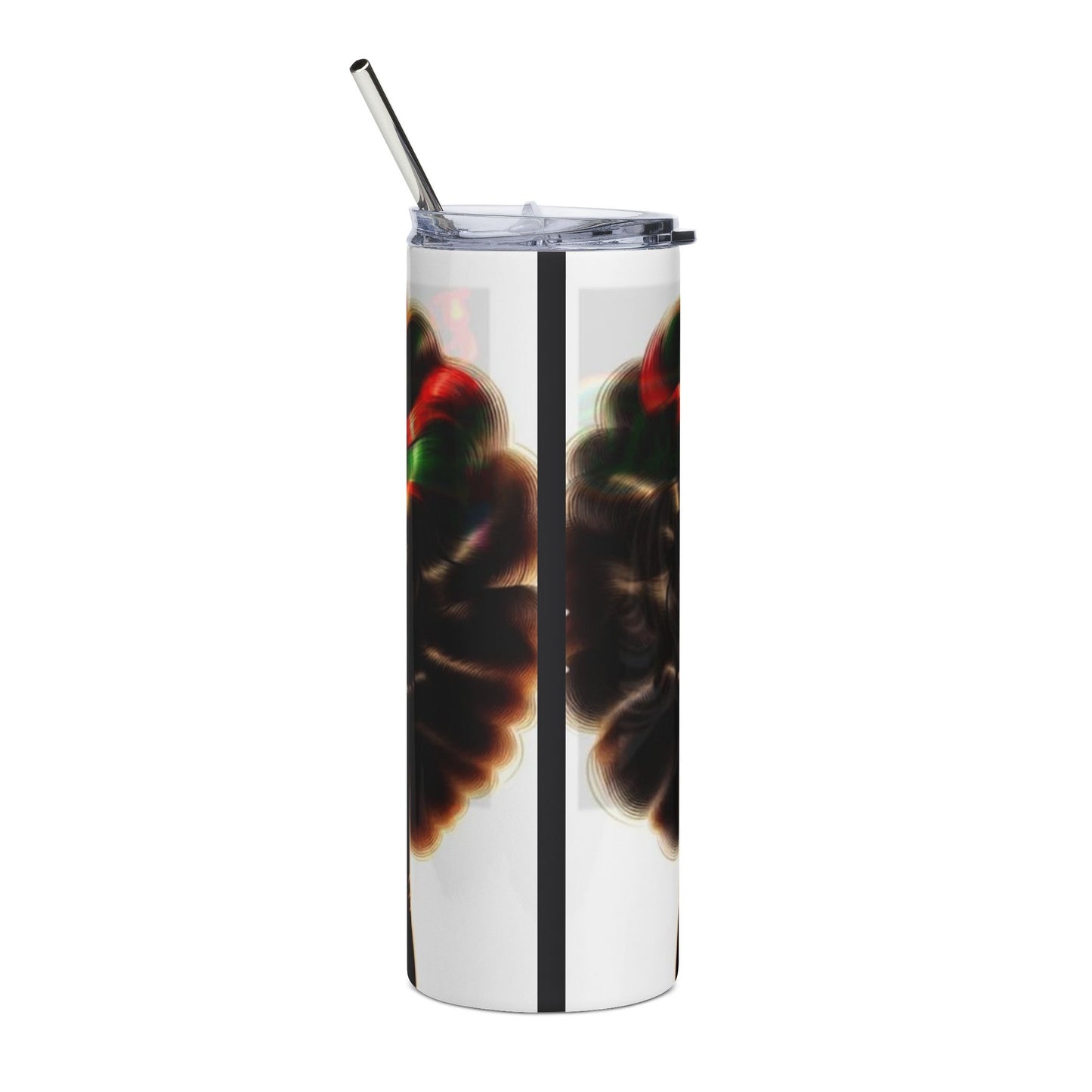 I Am Black History 20oz Stainless Tumbler — Afrocentric Empowerment Travel Cup