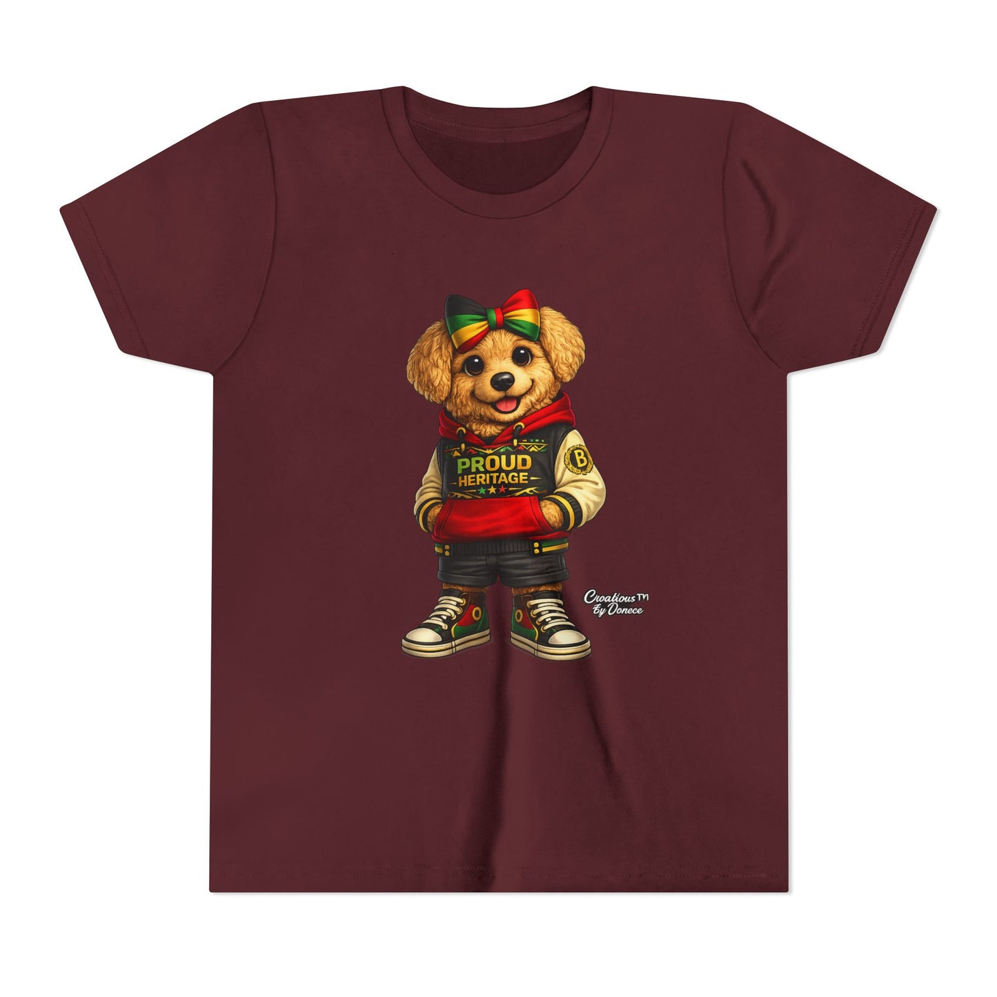 Kids Rasta Bear 'Proud Heritage' Tee