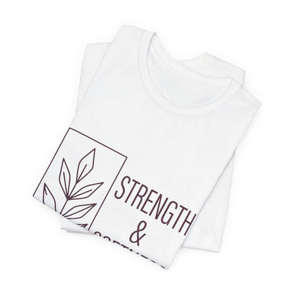 Strength & Softness Tee — First Lady Inspirational Graphic T-Shirt