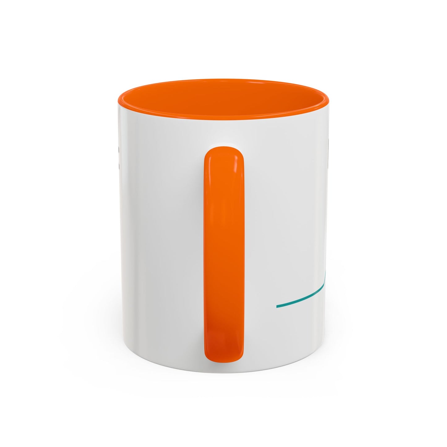 Diabetes Won't Define Me Accent Coffee Mug — "I Walk by Faith" Inspirational Tea Cup
