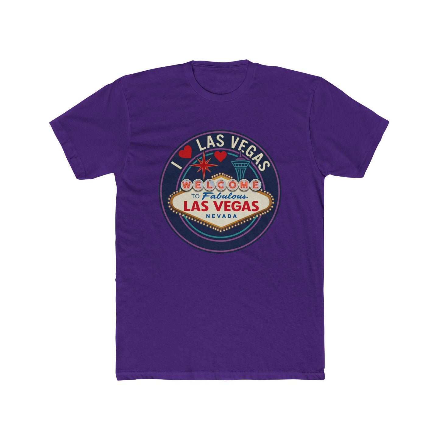 Las Vegas Retro Sign T-Shirt — Welcome to Fabulous Las Vegas Graphic Tee