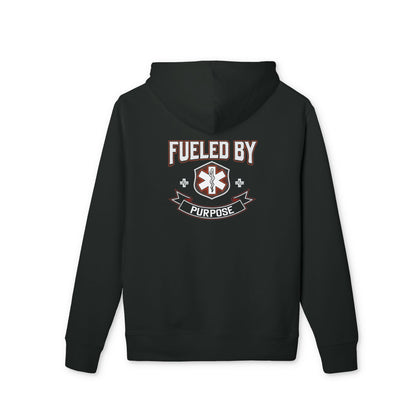 Hoodie — "Fueled By" Medical Star Graphic Pullover
