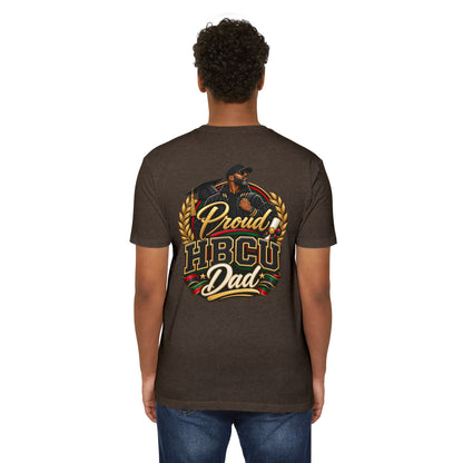 Proud HBCU Dad T-Shirt — Black College Graduation Dad Tee