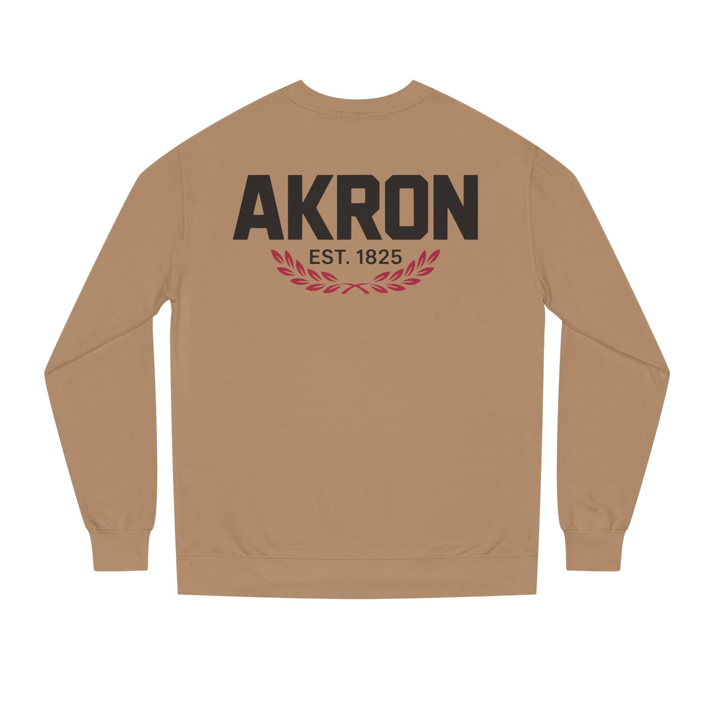 Akron Est. 1825 Crewneck Sweatshirt — Vintage City Pride Pullover