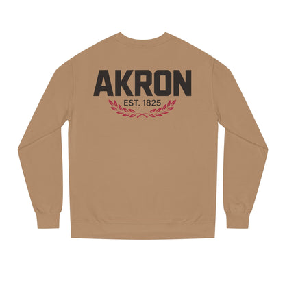 Akron Est. 1825 Crewneck Sweatshirt — Vintage City Pride Pullover