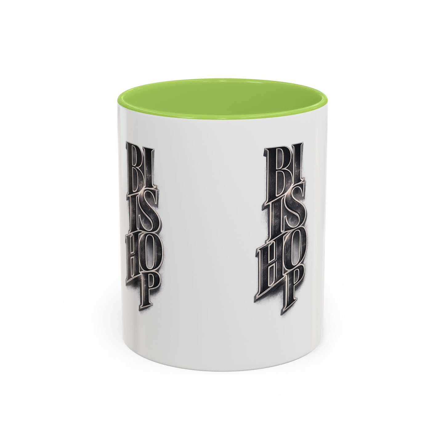 Bishop Vertical Logo Accent Coffee Mug — 11/15oz