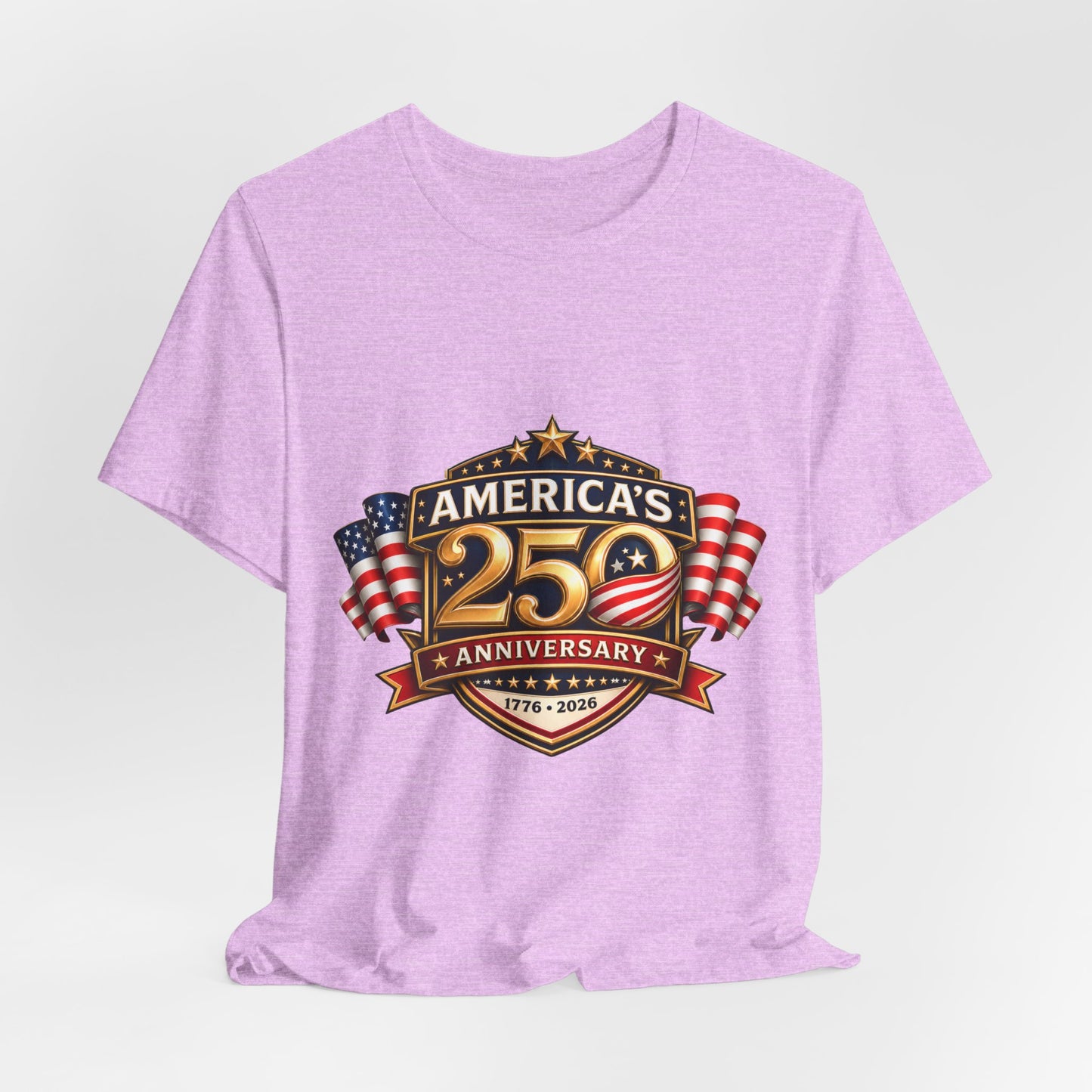 America's 250th Anniversary T-Shirt – 1776–2026 Patriotic USA Flag Tee