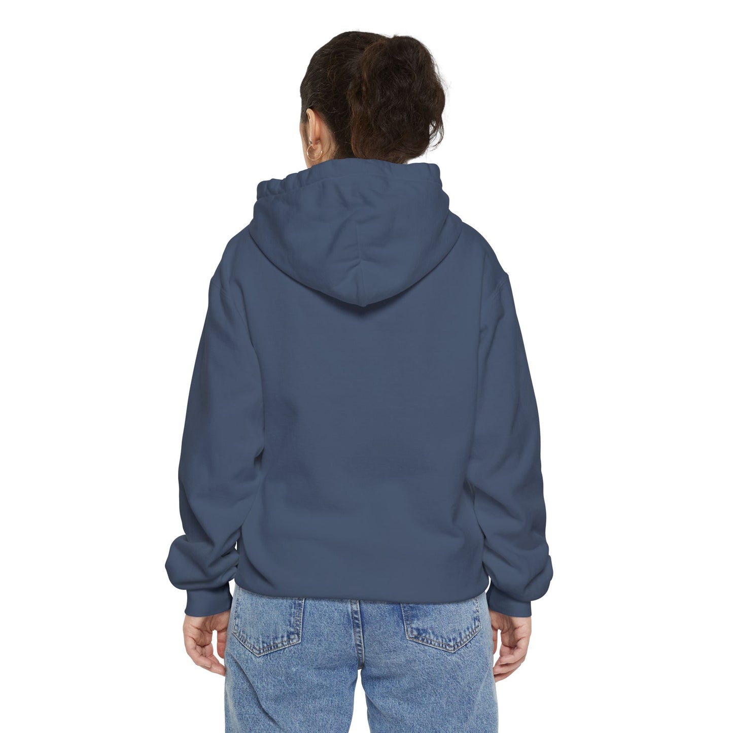 Hoodie — "For Good and For Glory" Gold Script Religious Pullover