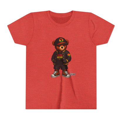 Kids 'Black History' Streetwear Bear Tee