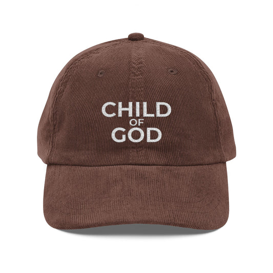 Vintage Corduroy Cap (Embroidery)