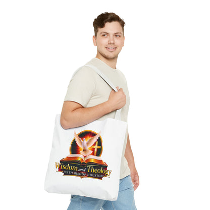 Christian Wisdom & Theology Tote Bag — 'Wisdom and Theology with Bishop Houston' Inspirational Faith Tote