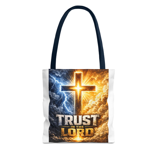 Trust in the Lord Cross Tote Bag