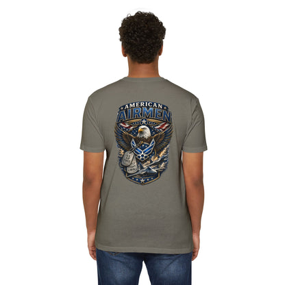 American Airmen Eagle T-Shirt — Patriotic USA Air Force Graphic Tee